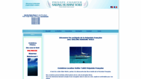 What Tahitisailingcharter.com website looked like in 2019 (4 years ago)