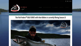 What Thefishfinders.tv website looked like in 2019 (4 years ago)
