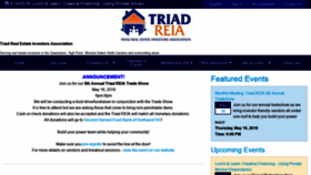 What Triadreia.org website looked like in 2019 (4 years ago)