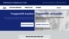 What Treppenlift-gebraucht.com website looked like in 2019 (4 years ago)