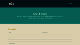 What Tsooj.net website looked like in 2019 (4 years ago)