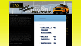 What Taxi-schiphol-goedkoop.nl website looked like in 2019 (5 years ago)