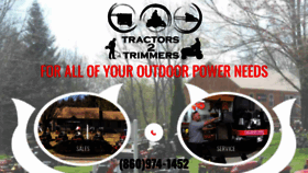What Tractors2trimmers.com website looked like in 2019 (4 years ago)