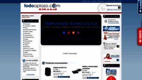 What Todoaplazo.com website looked like in 2019 (4 years ago)