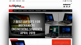 What Techtiptop.com website looked like in 2019 (5 years ago)
