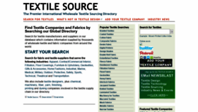 What Textilesource.com website looked like in 2019 (4 years ago)