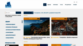 What Traveladria.eu website looked like in 2019 (5 years ago)