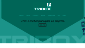 What Tribox.com.br website looked like in 2019 (4 years ago)