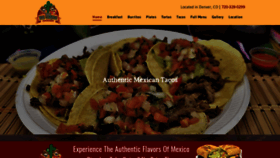 What Tacosloscompas.com website looked like in 2019 (4 years ago)