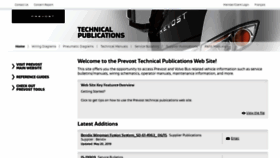 What Techpub.prevostcar.com website looked like in 2019 (4 years ago)