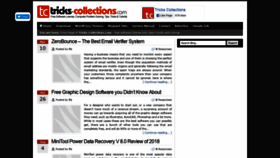 What Tricks-collections.com website looked like in 2019 (4 years ago)