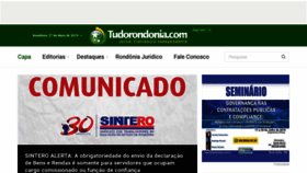 What Tudorondonia.com.br website looked like in 2019 (4 years ago)