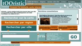 What Tooristic.net website looked like in 2011 (12 years ago)