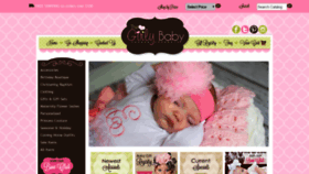 What Thegirlybaby.com website looked like in 2019 (4 years ago)