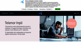 What Telenorinpli.se website looked like in 2019 (4 years ago)