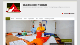 What Thaimassagevacanza.ch website looked like in 2019 (4 years ago)