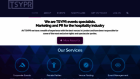 What Tsypr.co.uk website looked like in 2019 (4 years ago)