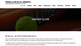 What Tc82.de website looked like in 2019 (5 years ago)