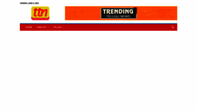 What Trendingtelugunews.com website looked like in 2019 (4 years ago)