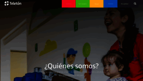 What Teleton.org.co website looked like in 2019 (4 years ago)