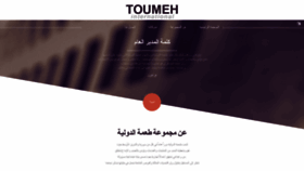 What Toumehintl.com website looked like in 2019 (4 years ago)