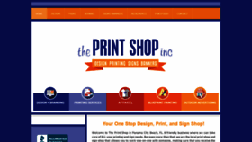 What Theprintshoppcb.com website looked like in 2019 (4 years ago)