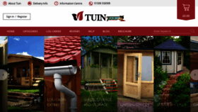 What Tuin.co.uk website looked like in 2019 (4 years ago)