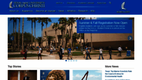 What Tamucc.edu website looked like in 2019 (7 years ago)