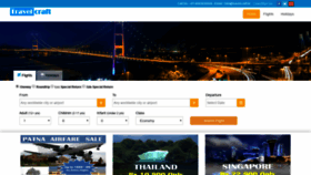 What Travelcraft.in website looked like in 2019 (4 years ago)