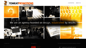 What Tomkatpromo.net website looked like in 2019 (4 years ago)