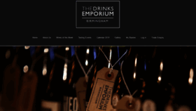 What Thedrinksemporium.com website looked like in 2019 (4 years ago)