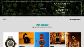 What Titancompany.in website looked like in 2019 (4 years ago)