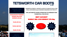 What Tetsworthcarboots.co.uk website looked like in 2019 (4 years ago)