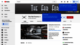 What Thefabforums.com website looked like in 2019 (6 years ago)