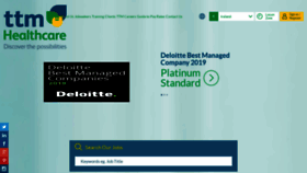 What Ttmhealthcare.ie website looked like in 2019 (4 years ago)