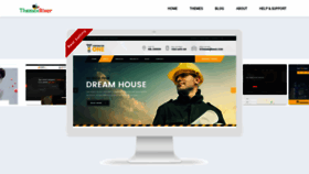 What Themexriver.com website looked like in 2019 (6 years ago)