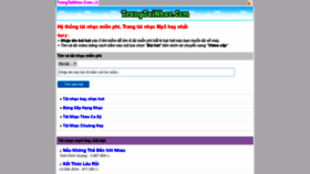 What Trangtainhac.com website looked like in 2019 (4 years ago)