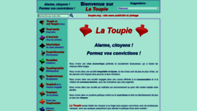 What Toupie.org website looked like in 2019 (4 years ago)
