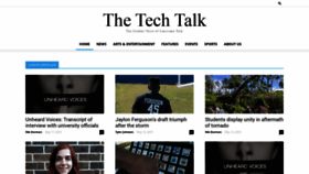 What Thetechtalk.org website looked like in 2019 (4 years ago)