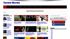 What Torrentmovies.co website looked like in 2019 (4 years ago)