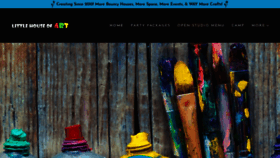 What Thelittlehouseofart.com website looked like in 2019 (4 years ago)