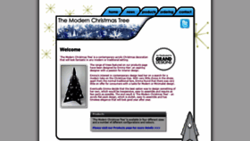 What Themodernchristmastree.com website looked like in 2019 (4 years ago)