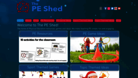 What Thepeshed.com website looked like in 2019 (4 years ago)