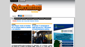 What Tucorrientes.com website looked like in 2019 (4 years ago)