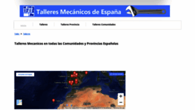 What Talleres.me website looked like in 2019 (4 years ago)
