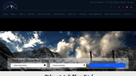 What Treksplannernepal.com website looked like in 2019 (4 years ago)