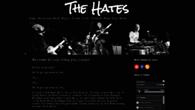 What Thehates.com website looked like in 2019 (6 years ago)
