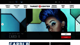 What Targetcenter.com website looked like in 2019 (4 years ago)