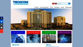 What Techcom.com.vn website looked like in 2019 (4 years ago)