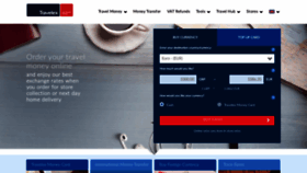 What Travelex.co.uk website looked like in 2019 (4 years ago)